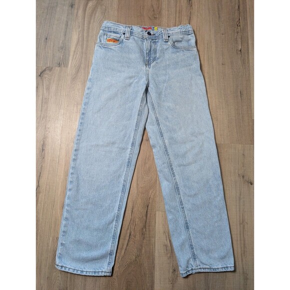 Empyre Denim - EMPYRE Baggy Skate Jeans Size 26 Light Wash Blue Denim Loose Fit Y2K Skater